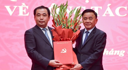 Ông Trần Đức Thắng làm Bí thư Thành ủy Hà Nội