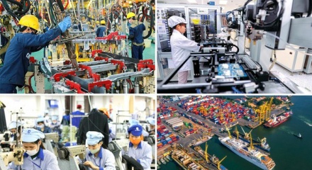 Sản xuất công nghiệp và xuất nhập khẩu tăng trưởng ấn tượng trong quý I/2026