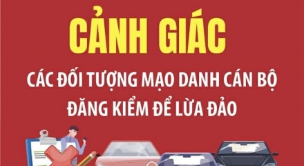 Công an Ninh Bình cảnh báo giả danh đăng kiểm để lừa đảo chủ xe ô tô