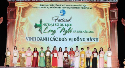 Festival 'Nữ Đại sứ Du lịch làng nghề Hà Nội 2026': Tôn vinh tinh hoa văn hóa Thủ đô