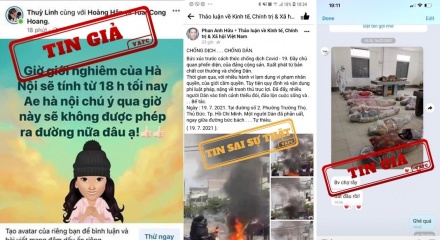 Hành vi cung cấp, chia sẻ tin giả có thể bị phạt đến 50 triệu đồng 