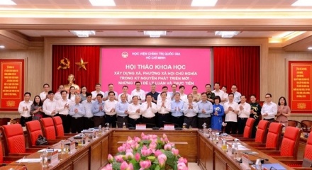 Xây dựng xã, phường xã hội chủ nghĩa trong kỷ nguyên phát triển mới