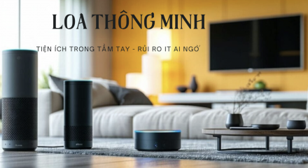 Loa thông minh - tiện ích trong tầm tay và rủi ro ít ai ngờ