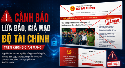 Cảnh báo thủ đoạn giả mạo Bộ Tài chính để lừa đảo trên không gian mạng