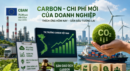 Carbon trở thành “chi phí mới” của doanh nghiệp trong cuộc đua xanh toàn cầu