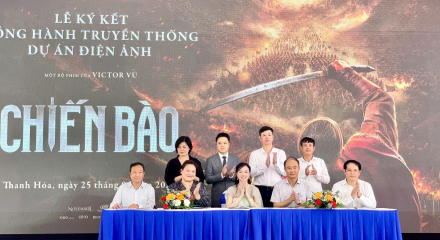 Thanh Hóa: Công bố phim điện ảnh lịch sử “Chiến Bào” tại khu di tích lịch sử Lam Kinh
