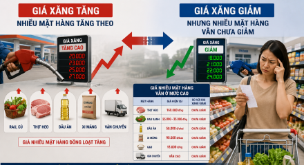 Giá xăng dầu giảm, hàng hóa cũng cần điều chỉnh giảm tương ứng