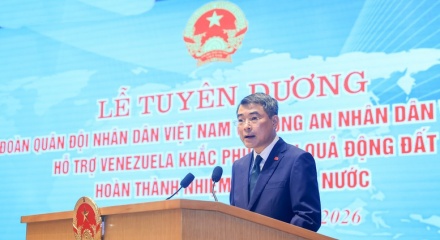 Thủ tướng Lê Minh Hưng tuyên dương đoàn Việt Nam hoàn thành xuất sắc nhiệm vụ cứu trợ động đất tại Venezuela