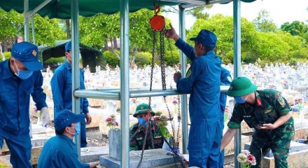 Quảng Trị lấy mẫu ADN gần 2.000 liệt sĩ tại Nghĩa trang Vĩnh Linh