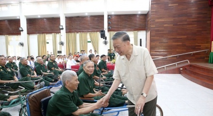 Tổng Bí thư, Chủ tịch nước Tô Lâm: Tri ân người có công là thước đo tính nhân văn của chế độ