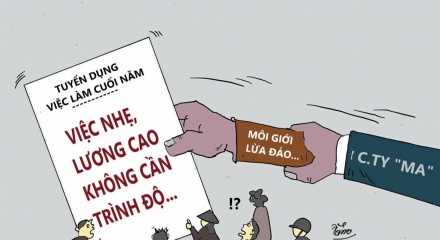 Bóc lột người lao động bằng thủ đoạn lừa gạt, dụ dỗ: Mức phạt lên đến 75 triệu đồng