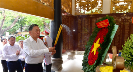 Phát biểu của Tổng Bí thư, Chủ tịch nước Tô Lâm tại Công viên Lê Thị Riêng