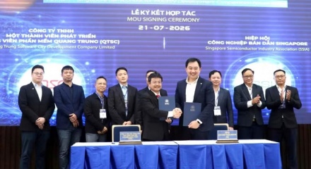 Hợp tác Việt Nam - Singapore thúc đẩy phát triển công nghiệp bán dẫn