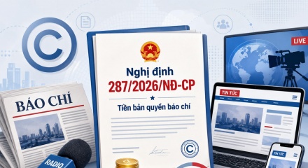 Từ ngày 1/9, áp dụng quy định mới về tiền bản quyền trong lĩnh vực báo chí