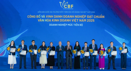 Khởi động chương trình xét chọn “Doanh nghiệp đạt chuẩn văn hóa kinh doanh Việt Nam” năm 2026