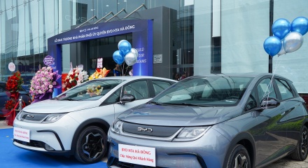 BYD Việt Nam mở thêm một Showroom tại Hà Đông