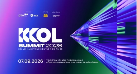 KOL Summit 2026 với chủ đề 'KOL với hành trình kiến tạo niềm tin số' sắp diễn ra