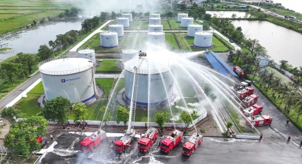 Nghệ An: Tổ chức diễn tập phương án chữa cháy và cứu nạn, cứu hộ quy mô lớn