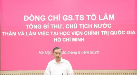 Học viện Chính trị quốc gia Hồ Chí Minh phải là nơi vấn đề khó được nghiên cứu đến cùng