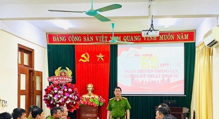 Kỷ niệm 69 năm Ngày truyền thống lực lượng Kỹ thuật hình sự Công an tỉnh Ninh Bình