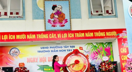Rộn ràng lễ khai giảng năm học mới 2026-2027 tại Trường Mầm non Tây Tựu