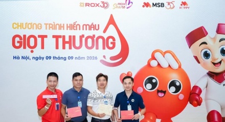 Gần 800 đơn vị máu từ ngày hội sẻ chia “Giọt Thương”
