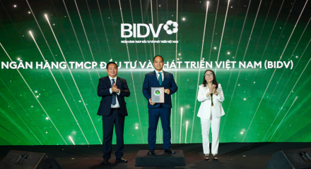 BIDV - Top 50 Doanh nghiệp dẫn đầu về ESG