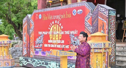 Hồn Việt trong nét bút: Lan tỏa giá trị văn hóa truyền thống từ Cố đô Huế