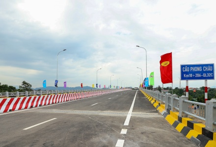Bổ sung vốn cho Phú Thọ mở rộng đường nối cầu Phong Châu với đường liên vùng