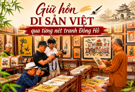 Nghệ nhân Ưu tú Nguyễn Đăng Chế - Người “đánh thức” sức sống mới cho tranh Đông Hồ
