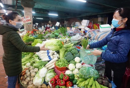 Giá thực phẩm, rau xanh có xu hướng tăng mạnh dịp cuối năm