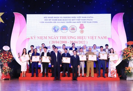 Kỷ niệm ngày Thương hiệu Việt Nam: “Vinh quang trí tuệ Bàn tay vàng-Tự hào thương hiệu Việt Nam”