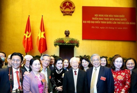 Tổng Bí thư Nguyễn Phú Trọng: Nhà văn hóa lớn, hết lòng vì sự phát triển của nền văn hóa Việt Nam