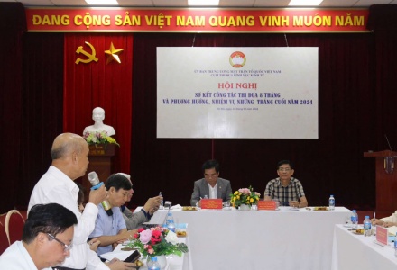 Hội nghị sơ kết công tác thi đua 8 tháng và phương hướng, nhiệm vụ những tháng cuối năm 2024