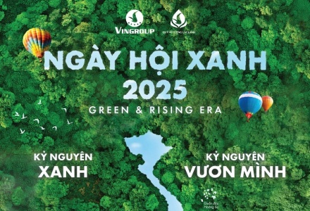 Vingroup tổ chức Ngày hội Xanh 2025 tại Ocean City 