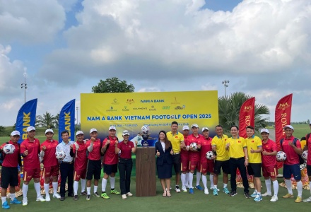 Nam A Bank Vietnam Footgolf Open 2025 - Giải đấu Footgolf quốc tế lần đầu tổ chức tại khu vực Đông Nam Á