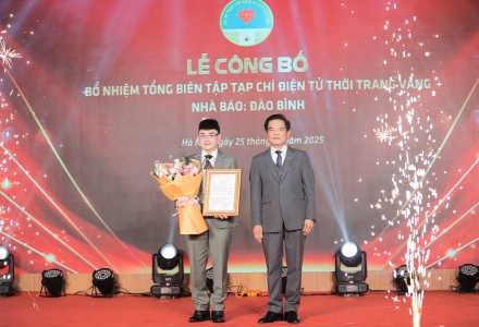 Dấu mốc 12 năm Thời Trang Vàng: Nhà báo Đào Bình được bổ nhiệm làm Tổng biên tập