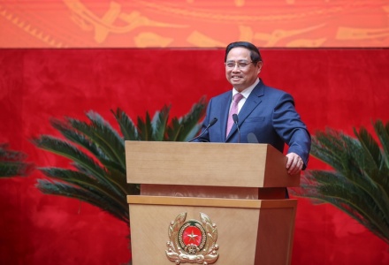 Thủ tướng nêu vai trò '3 tiên phong', '3 gương mẫu' của lực lượng công an nhân dân