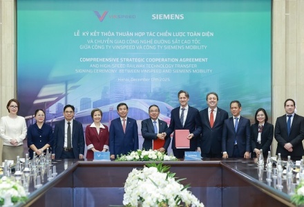 Siemens Mobility - “Gã khổng lồ” vừa ký thỏa thuận hợp tác chiến lược với VinSpeed “khủng” cỡ nào?