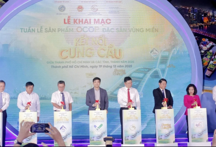 Tuần lễ sản phẩm OCOP và đặc sản vùng miền hội tụ tại TP. HCM 