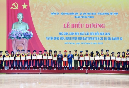 Hải Phòng biểu dương học sinh, sinh viên, vận động viên tiêu biểu 