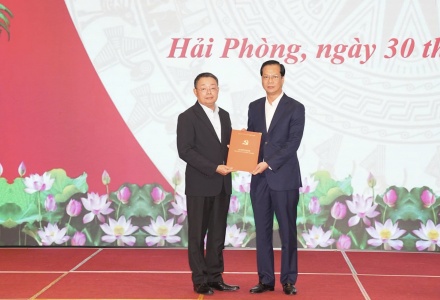 Hải Phòng có tân Chủ nhiệm Ủy ban Kiểm tra Thành ủy