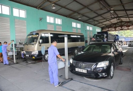 Chưa tăng giá dịch vụ đăng kiểm xe ô tô từ ngày 20/1/2026