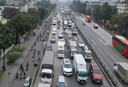 Hà Nội: Từ ngày 15/1 cấm xe tải từ 2 tấn trở lên lưu thông ban ngày trong nội đô 