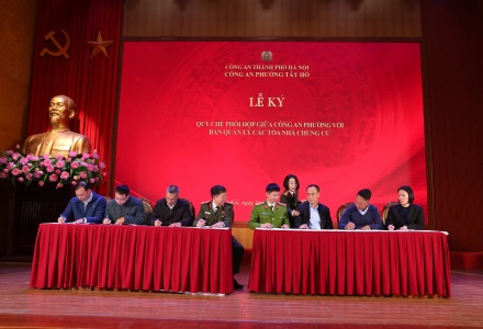 Công an phường Tây Hồ: Chú trọng công tác quản lý người nước ngoài và an ninh trật tự tại các khu chung cư 