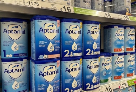 Bộ Y tế cảnh báo ngừng sử dụng sữa Aptamil Infant Formula 800g