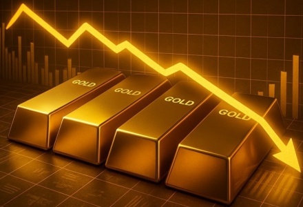 Thị trường đảo chiều: Vàng mất đà tăng, bạc lao dốc hơn 30%