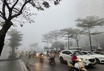 Dự báo thời tiết ngày 6/2: Bắc Bộ có mưa phùn và sương mù rải rác