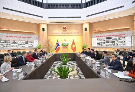 Việt Nam và Na Uy thúc đẩy đàm phán FTA, hợp tác mạnh mẽ trong lĩnh vực năng lượng xanh