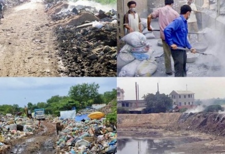 Nhiều làng nghề thuộc điểm nóng gây ô nhiễm không khí tại Hà Nội